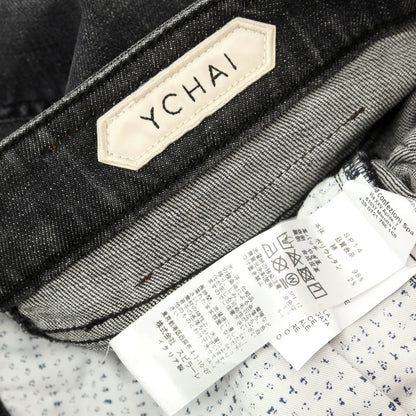 【中古】イカイ YCHAI ストレッチ コットン ジーンズ デニムパンツ ブラック【 31 】【 状態ランクB 】【 メンズ 】