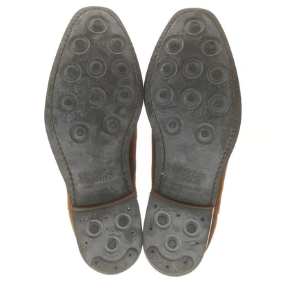 【中古】クロケットアンドジョーンズ CROCKETT&amp;JONES BARNEYS NEWYORK別注 スエード サイドゴアブーツ ブラウン【 7 1/2E 】【 状態ランクB 】【 メンズ 】