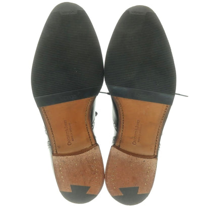 【中古】クロケットアンドジョーンズ CROCKETT&amp;JONES COVENTRY セミブローグ ドレスシューズ ブラック【 7 1/2E 】【 状態ランクA 】【 メンズ 】