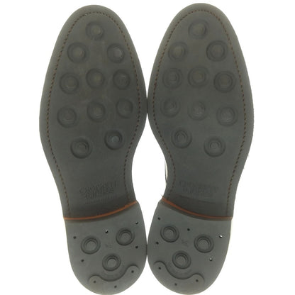 【中古】クロケットアンドジョーンズ CROCKETT&amp;JONES HARROGATE ダブルモンク ドレスシューズ ブラウン【 7E 】【 状態ランクB 】【 メンズ 】