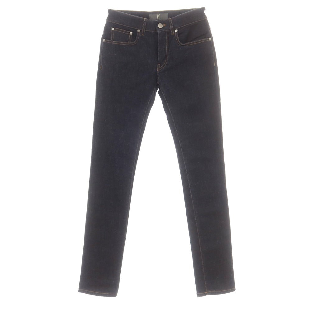 【中古】【未使用】ピーティートリノ デニム PT TORINO DENIM SWING ストレッチ コットンポリエステル ジーンズ デニムパンツ ネイビー【 28 】【 状態ランクS 】【 メンズ 】