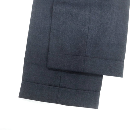 【中古】【未使用】ジェルマーノ GERMANO BEAMS F別注 ストレッチ ウールポリエステル ドレススラックスパンツ グレイッシュネイビー【 42 】【 状態ランクS 】【 メンズ 】