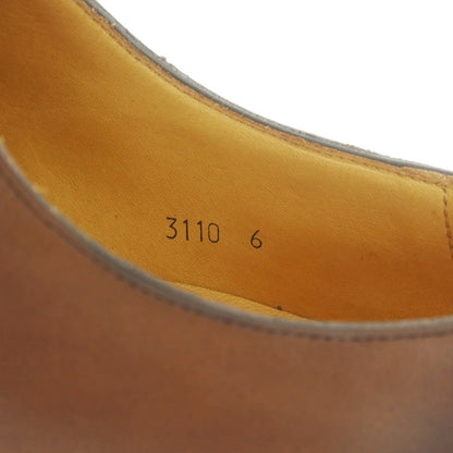 【中古】【未使用】オリエンタル Oriental ストレートチップ ドレスシューズ ブラウン【 6 】【 状態ランクS 】【 メンズ 】