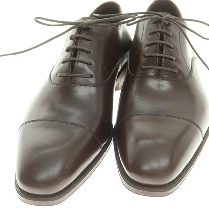 【中古】【未使用】カルミナ CARMINA ストレートチップ ドレスシューズ ダークブラウン【 6 】【 状態ランクS 】【 メンズ 】