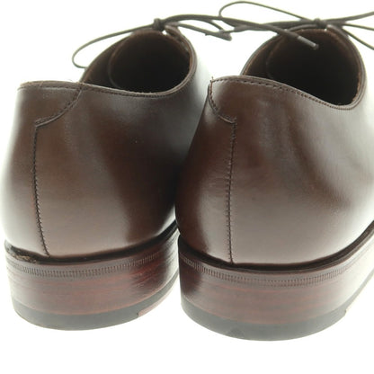 【中古】【未使用】カルミナ CARMINA ストレートチップ ドレスシューズ ダークブラウン【 6 】【 状態ランクS 】【 メンズ 】