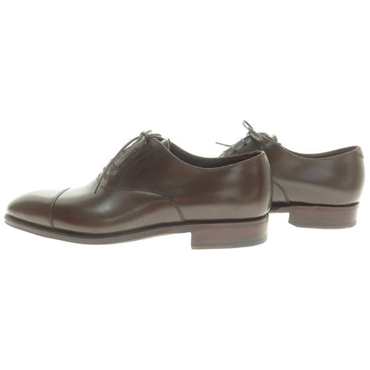 【中古】【未使用】カルミナ CARMINA ストレートチップ ドレスシューズ ダークブラウン【 6 】【 状態ランクS 】【 メンズ 】