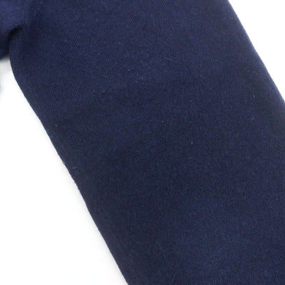 【中古】セッテフィーリ カシミア Settefili Cashmere カシミヤ Vネック プルオーバーニット ネイビー【 44 】【 状態ランクC 】【 メンズ 】