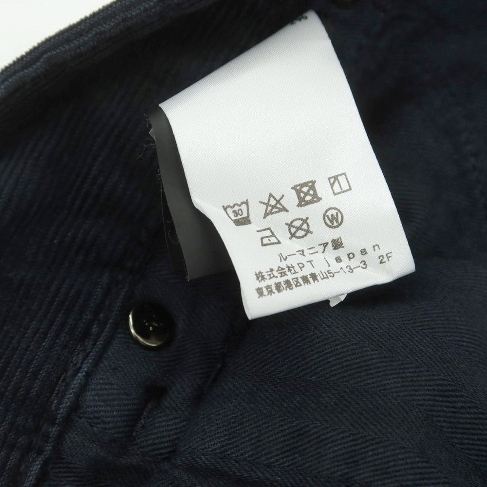 【中古】ピーティートリノ デニム PT TORINO DENIM SWING ストレッチ コットン コーデュロイパンツ ブラック【サイズ29】【 状態ランクB 】【 メンズ 】 [DPD]