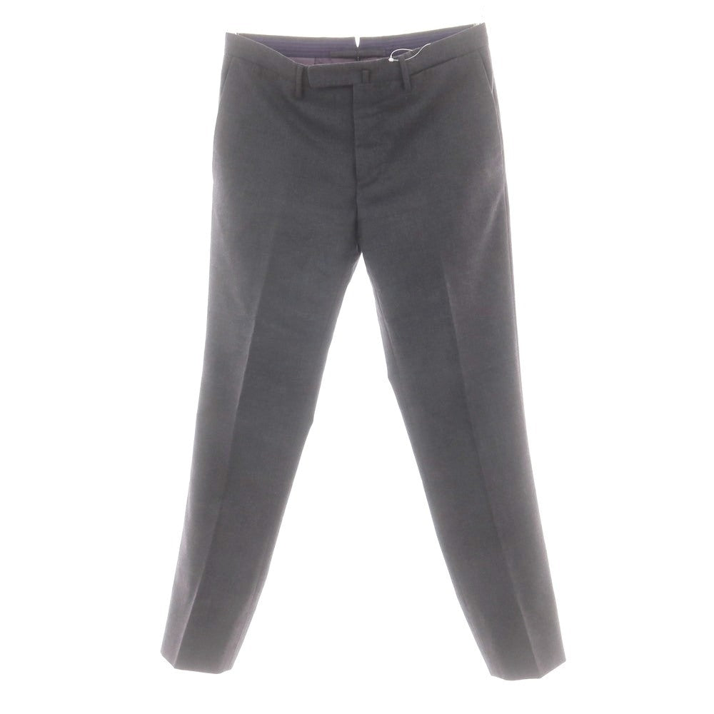 【中古】インコテックス INCOTEX SUPER120’S ウール ドレススラックスパンツ ダークグレー【 44 】【 状態ランクB 】【 メンズ 】
