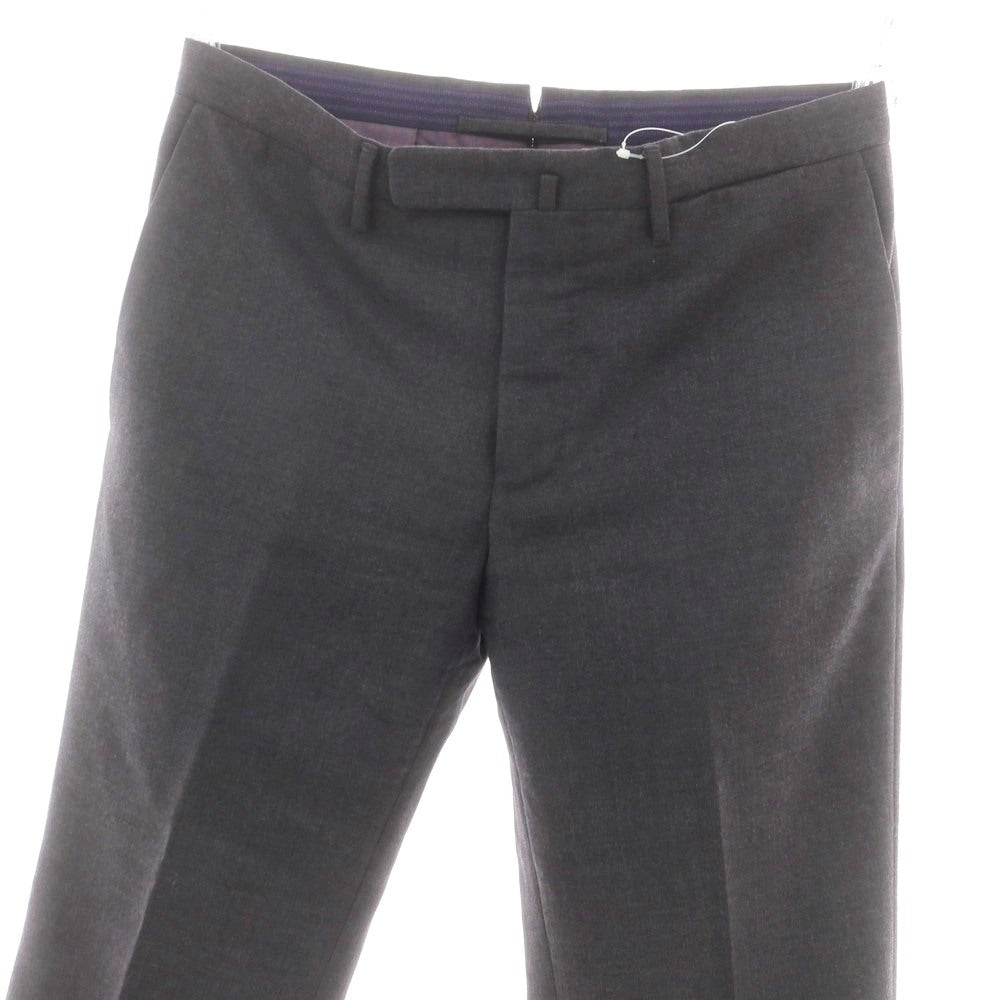 【中古】インコテックス INCOTEX SUPER120’S ウール ドレススラックスパンツ ダークグレー【 44 】【 状態ランクB 】【 メンズ 】