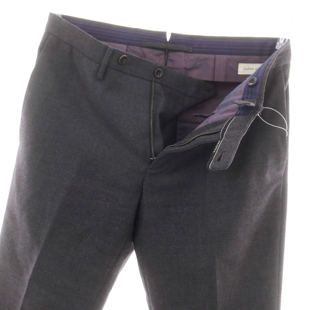 【中古】インコテックス INCOTEX SUPER120’S ウール ドレススラックスパンツ ダークグレー【 44 】【 状態ランクB 】【 メンズ 】