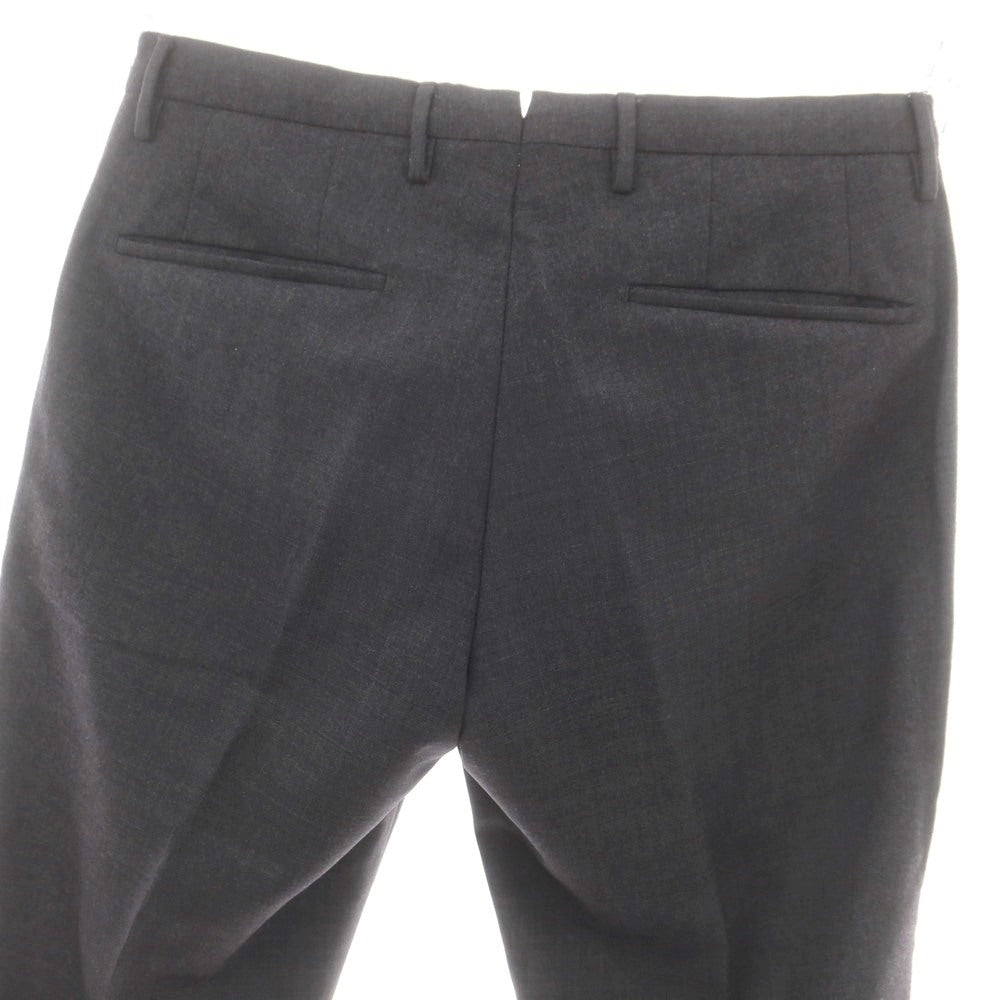 【中古】インコテックス INCOTEX SUPER120’S ウール ドレススラックスパンツ ダークグレー【 44 】【 状態ランクB 】【 メンズ 】