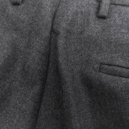 【中古】インコテックス INCOTEX SUPER120’S ウール ドレススラックスパンツ ダークグレー【 44 】【 状態ランクB 】【 メンズ 】