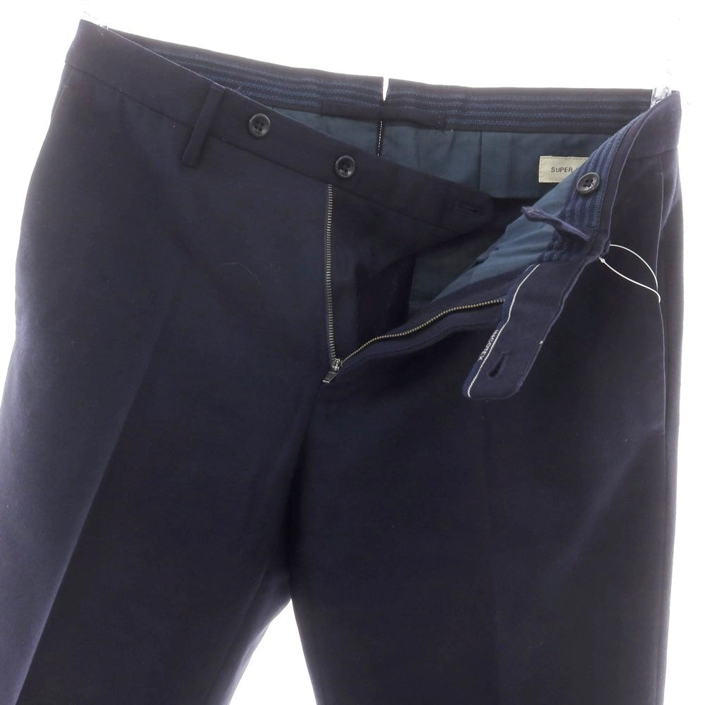 【中古】インコテックス INCOTEX SUPER120’S ウール ドレススラックスパンツ ネイビー【 44 】【 状態ランクC 】【 メンズ 】