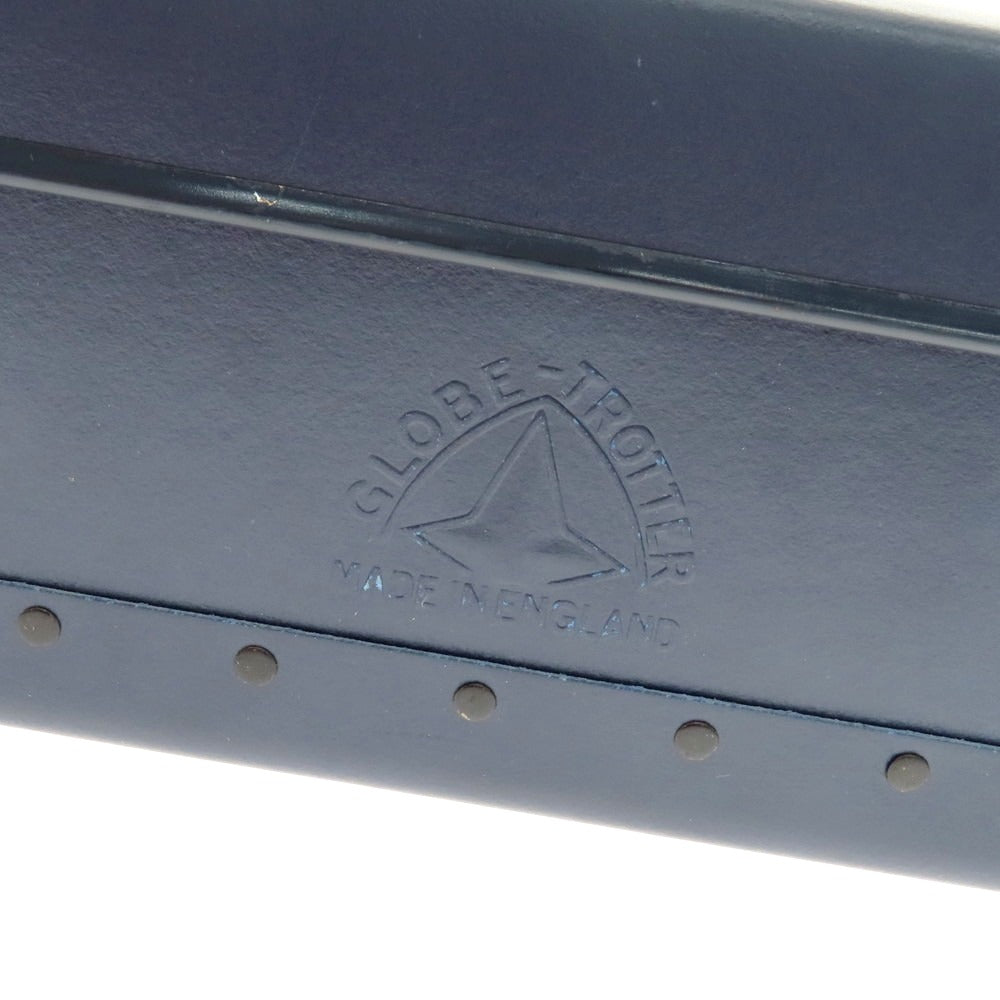 【中古】グローブトロッター GLOBE TROTTER アタッシュケース ネイビー【 状態ランクD 】【 メンズ 】