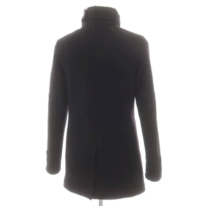 【中古】ジースターロウ G-STAR RAW ウールポリエステル スタンドカラーコート ブラック【 XS 】【 状態ランクC 】【 メンズ 】