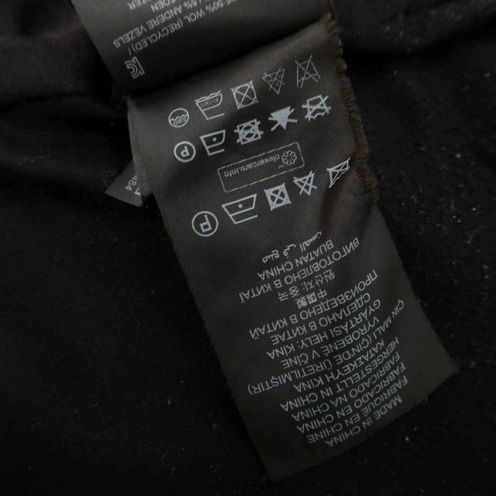 【中古】ジースターロウ G-STAR RAW ウールポリエステル スタンドカラーコート ブラック【サイズXS】【 状態ランクC 】【 メンズ 】 [DPD]