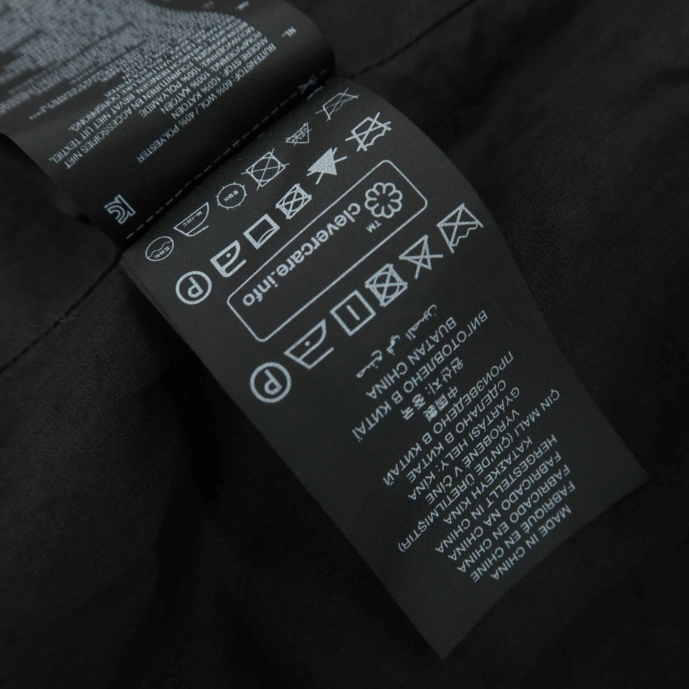 【中古】ジースターロウ G-STAR RAW ウールナイロン ラウンドカラーコート ブラック【 XS 】【 状態ランクC 】【 メンズ 】