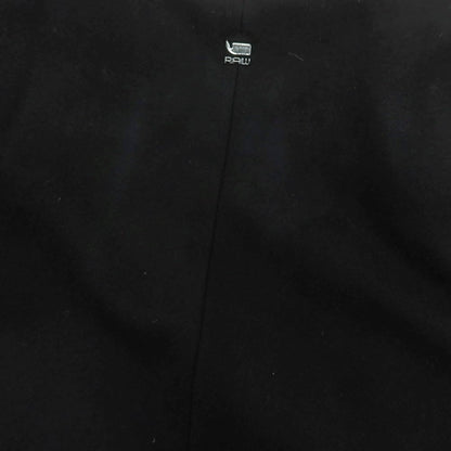 【中古】ジースターロウ G-STAR RAW ウールナイロン ラウンドカラーコート ブラック【 XS 】【 状態ランクC 】【 メンズ 】