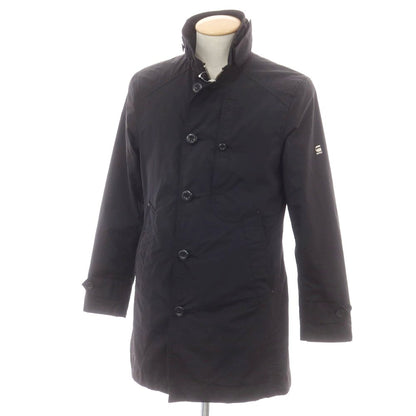 【中古】ジースターロウ G-STAR RAW ナイロン スタンドカラーコート ブラック【 XS 】【 状態ランクC 】【 メンズ 】