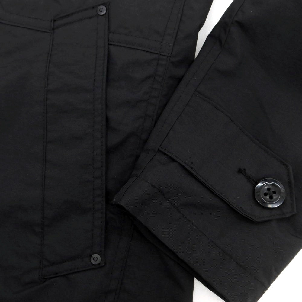 【中古】ジースターロウ G-STAR RAW ナイロン スタンドカラーコート ブラック【 XS 】【 状態ランクC 】【 メンズ 】