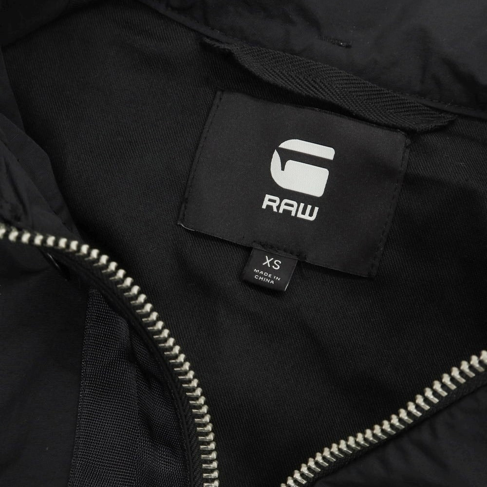 【中古】ジースターロウ G-STAR RAW ナイロン スタンドカラーコート ブラック【 XS 】【 状態ランクC 】【 メンズ 】