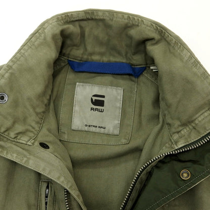 【中古】ジースターロウ G-STAR RAW コットン ミリタリージャケット ミリタリーグリーン【 XS 】【 状態ランクC 】【 メンズ 】