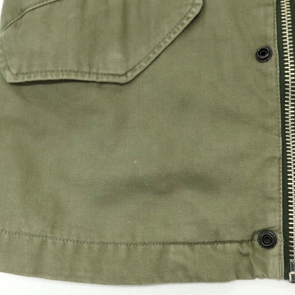 【中古】ジースターロウ G-STAR RAW コットン ミリタリージャケット ミリタリーグリーン【 XS 】【 状態ランクC 】【 メンズ 】