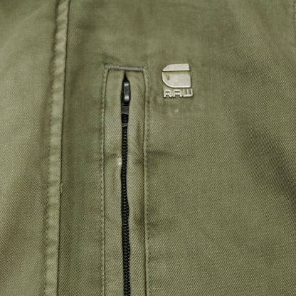 【中古】ジースターロウ G-STAR RAW コットン ミリタリージャケット ミリタリーグリーン【 XS 】【 状態ランクC 】【 メンズ 】