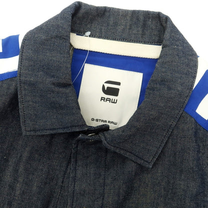 【中古】ジースターロウ G-STAR RAW デニムジャケット ネイビーxブルー【 XS 】【 状態ランクB 】【 メンズ 】