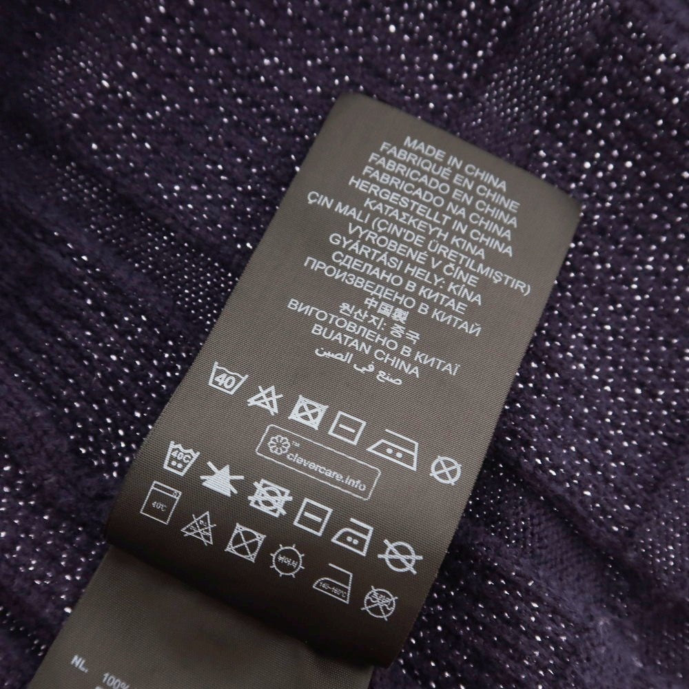 【中古】ジースターロウ G-STAR RAW コットン クルーネック プルオーバーニット ネイビー【サイズXS】【 状態ランクC 】【 メンズ 】 [EPD]