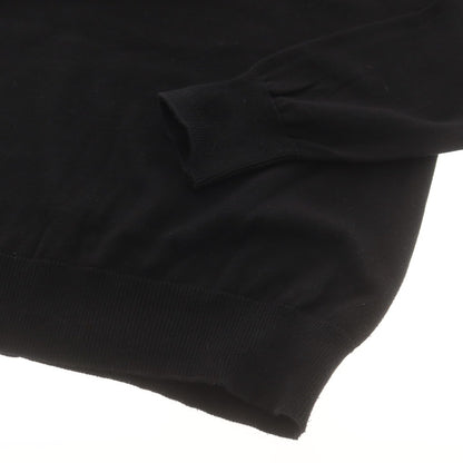 【中古】ジースターロウ G-STAR RAW コットン クルーネック プルオーバーニット ブラックxグレー系【 XS 】【 状態ランクC 】【 メンズ 】