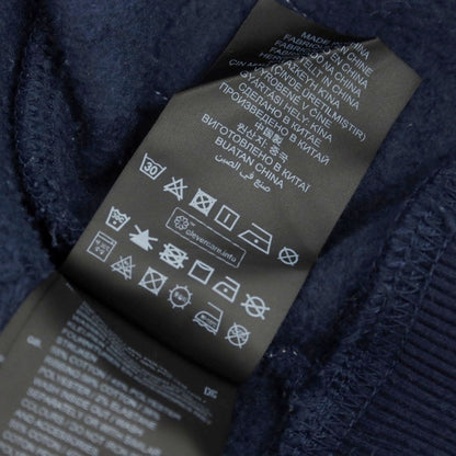 【中古】ジースターロウ G-STAR RAW コットンポリエステル スウェット ストライプ プルオーバー パーカー ネイビーxアイボリー【 S 】【 状態ランクB 】【 メンズ 】