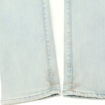 【中古】ジースターロウ G-STAR RAW ストレッチ コットンポリエステル ジーンズ デニムパンツ ライトブルー【 28 】【 状態ランクC 】【 メンズ 】