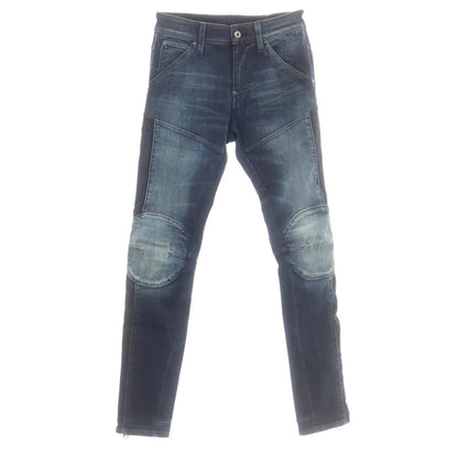 【中古】ジースターロウ G-STAR RAW ストレッチ コットンポリエステル ジーンズ デニムパンツ ネイビー【 28 】【 状態ランクC 】【 メンズ 】