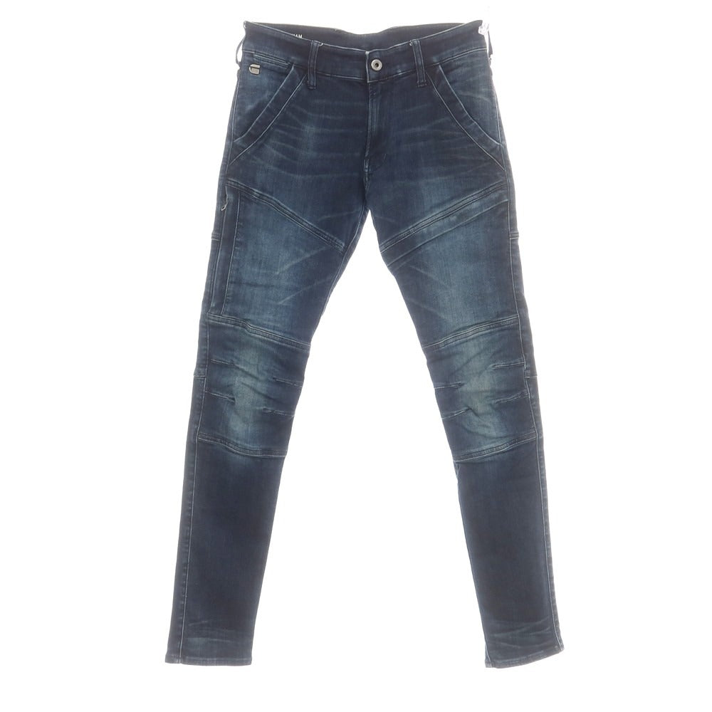 【中古】ジースターロウ G-STAR RAW ストレッチ コットンポリエステル ジーンズ デニムパンツ ネイビー【 29 】【 状態ランクC 】【 メンズ 】