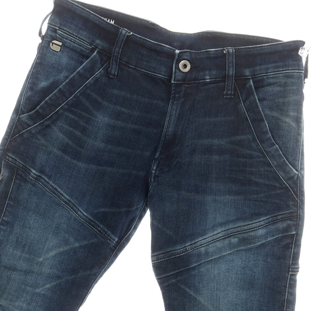 【中古】ジースターロウ G-STAR RAW ストレッチ コットンポリエステル ジーンズ デニムパンツ ネイビー【 29 】【 状態ランクC 】【 メンズ 】