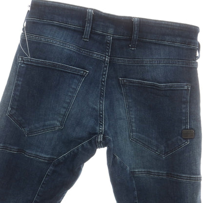 【中古】ジースターロウ G-STAR RAW ストレッチ コットンポリエステル ジーンズ デニムパンツ ネイビー【 29 】【 状態ランクC 】【 メンズ 】