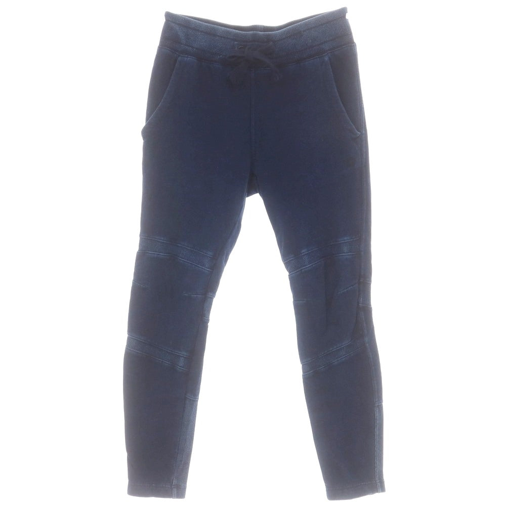 【中古】ジースターロウ G-STAR RAW コットンポリエステル スウェットパンツ ネイビー【 S 】【 状態ランクC 】【 メンズ 】