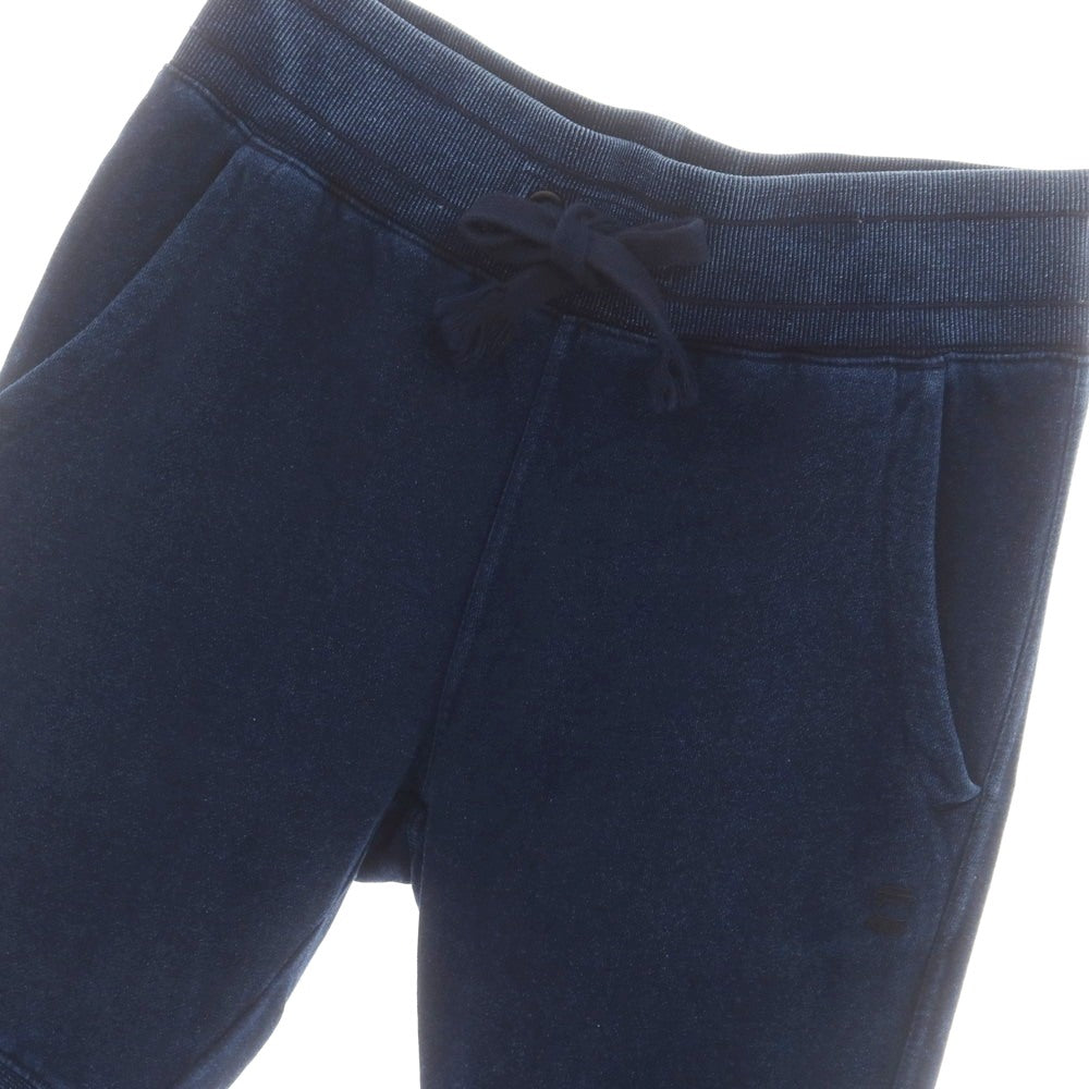 【中古】ジースターロウ G-STAR RAW コットンポリエステル スウェットパンツ ネイビー【 S 】【 状態ランクC 】【 メンズ 】