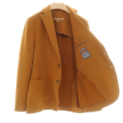 【中古】チルコロ1901 CIRCOLO 1901 ストレッチコットン カジュアルジャケット イエローオーカー【 50 】【 状態ランクB 】【 メンズ 】