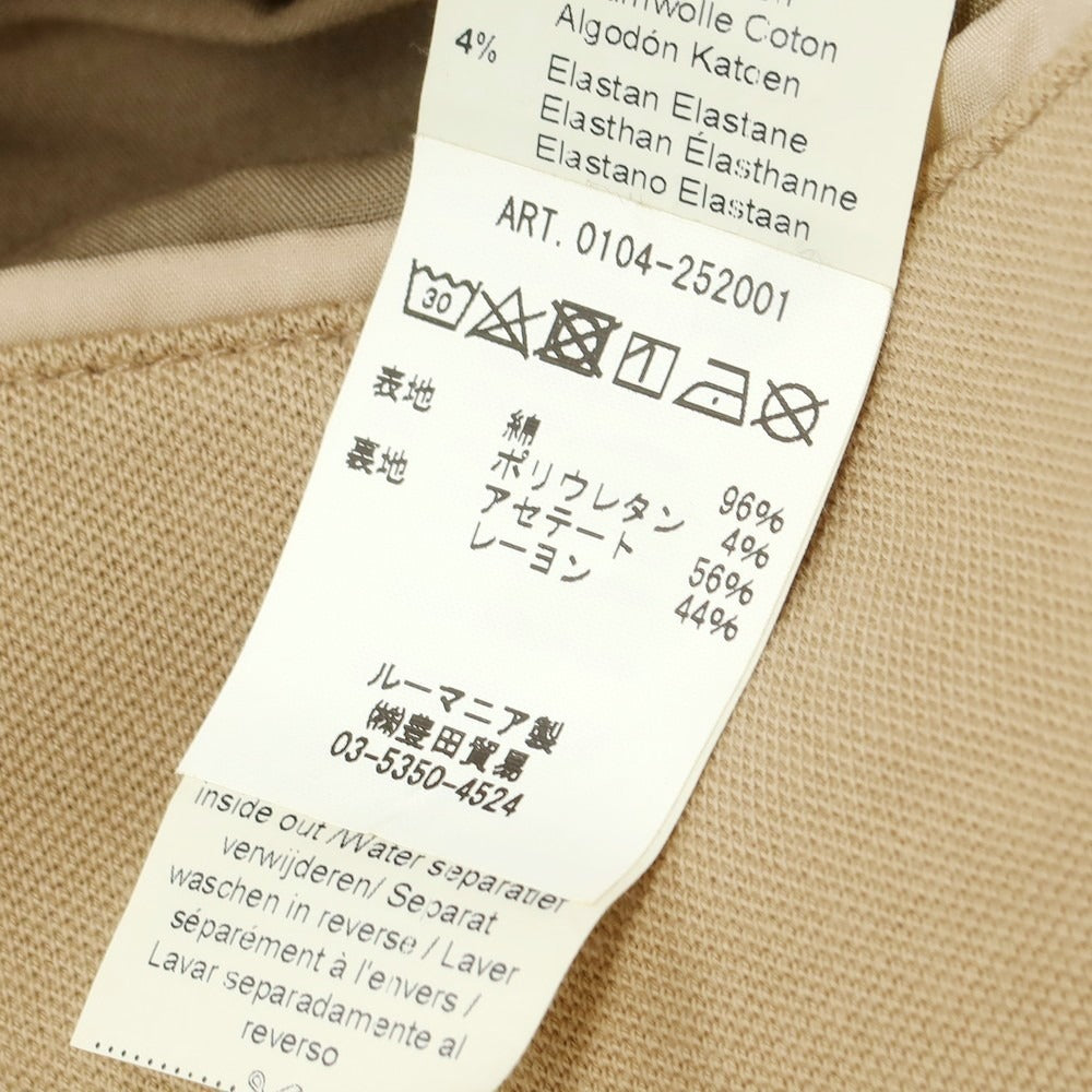 【中古】チルコロ1901 CIRCOLO 1901 コットンジャージー ジャケット ベージュ【 50 】【 状態ランクB 】【 メンズ 】