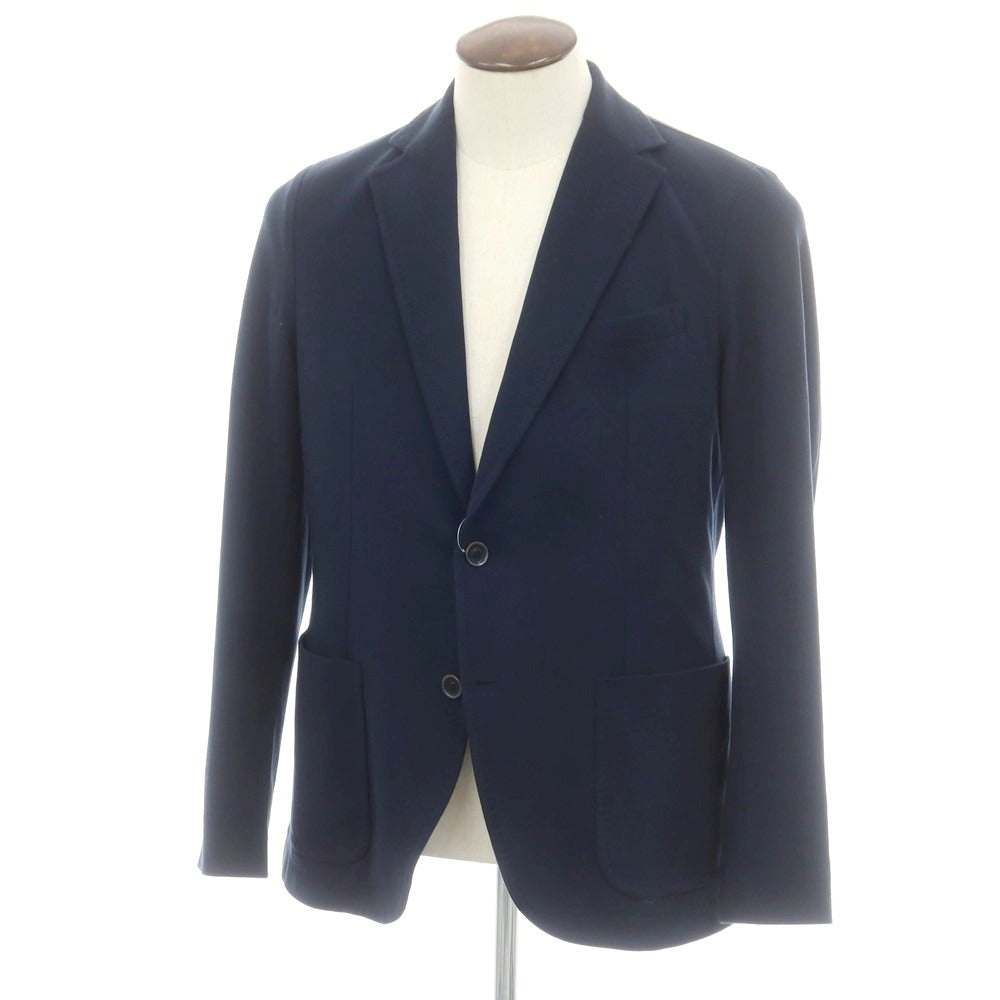【中古】チルコロ1901 CIRCOLO 1901 コットンジャージー ジャケット ネイビー【 50 】【 状態ランクB 】【 メンズ 】