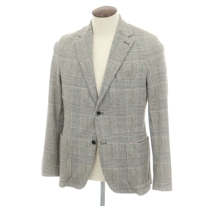 【中古】チルコロ1901 CIRCOLO 1901 コットンジャージープリント ジャケット ブラックxホワイト【 50 】【 状態ランクC 】【 メンズ 】