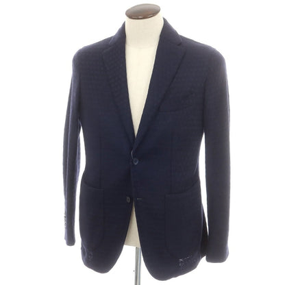 【中古】エルビーエム1911 L.B.M.1911 ウールナイロン テーラードジャケット ネイビー【 52 】【 状態ランクB 】【 メンズ 】