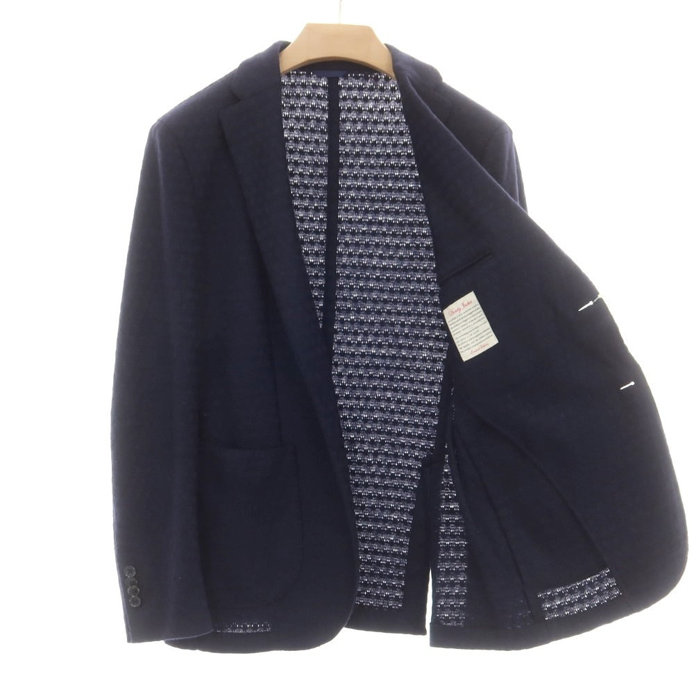【中古】エルビーエム1911 L.B.M.1911 ウールナイロン テーラードジャケット ネイビー【 52 】【 状態ランクB 】【 メンズ 】