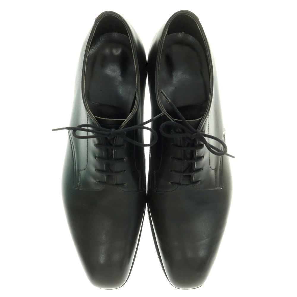 【中古】エドワードグリーン EDWARD GREEN WINDERMERE プレーントゥ ドレスシューズ ブラック【 7 1/2C 】【 状態ランクC 】【 メンズ 】