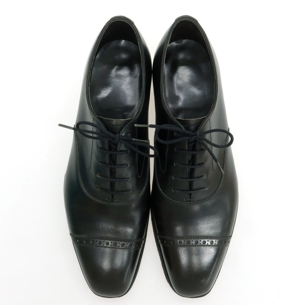 【中古】エドワードグリーン EDWARD GREEN BERKELEY ストレートチップ ドレスシューズ ブラック【 7 1/2C 】【 状態ランクC 】【 メンズ 】