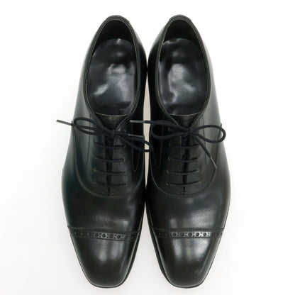 【中古】エドワードグリーン EDWARD GREEN BERKELEY ストレートチップ ドレスシューズ ブラック【 7 1/2C 】【 状態ランクC 】【 メンズ 】