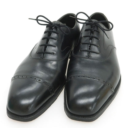 【中古】エドワードグリーン EDWARD GREEN BERKELEY ストレートチップ ドレスシューズ ブラック【 7 1/2C 】【 状態ランクC 】【 メンズ 】